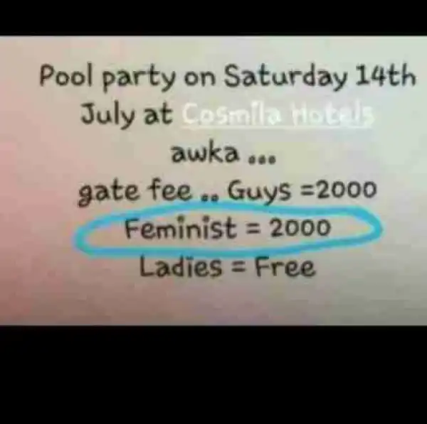 Check Out This Party Invitation That Is Giving Feminists The Equality They Want